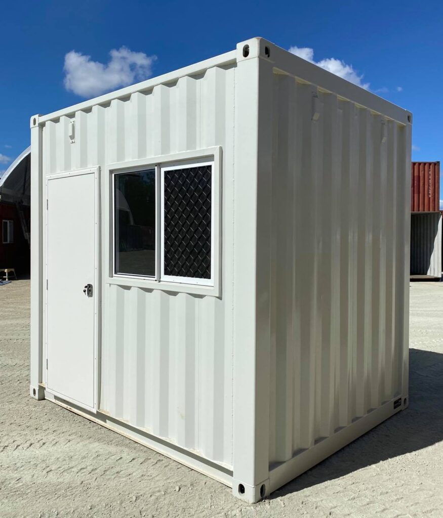 Available Containers 10ft office with aircon r17,000