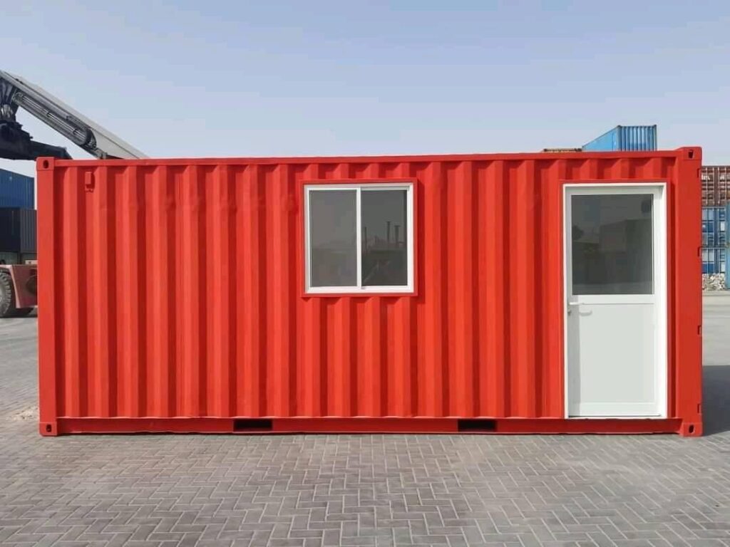 Available Containers 20 ft modified office r25,000