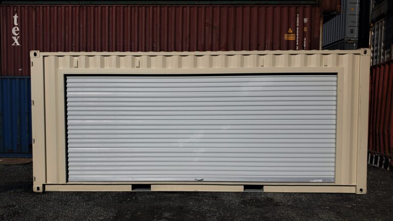 Available Containers 20ft container with roller door r15,000