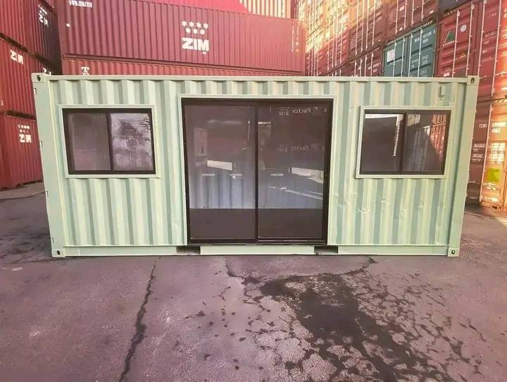 Available Containers 20ft converted unit r18,000
