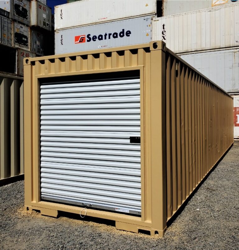 Available Containers 40ft container with roller door r17,000