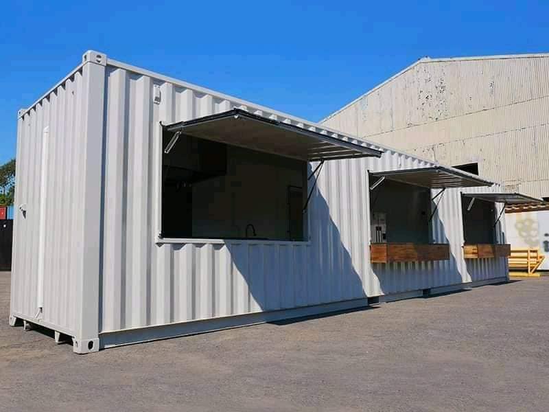 Available Containers 40ft kitchen converted container r73,000